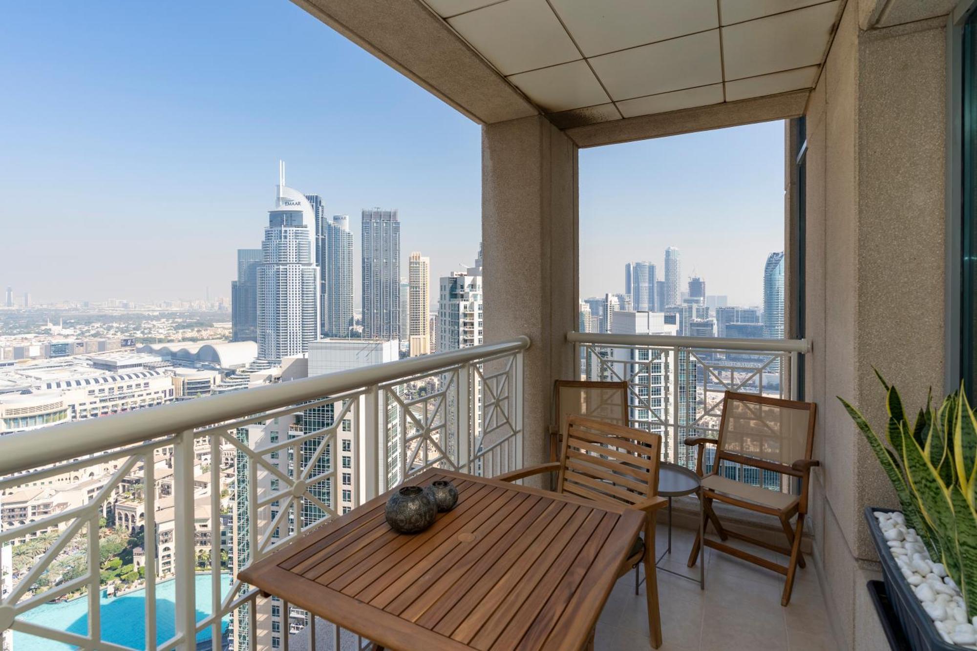 Prestige Living 2Br With Full Burj Khalifa And Fountain View By Auberge Dubai Exterior photo